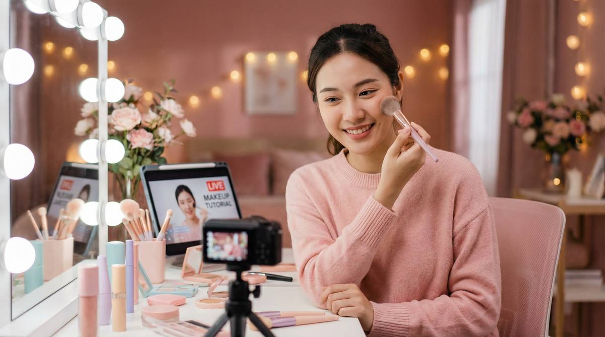 女神视频美妆教程视频